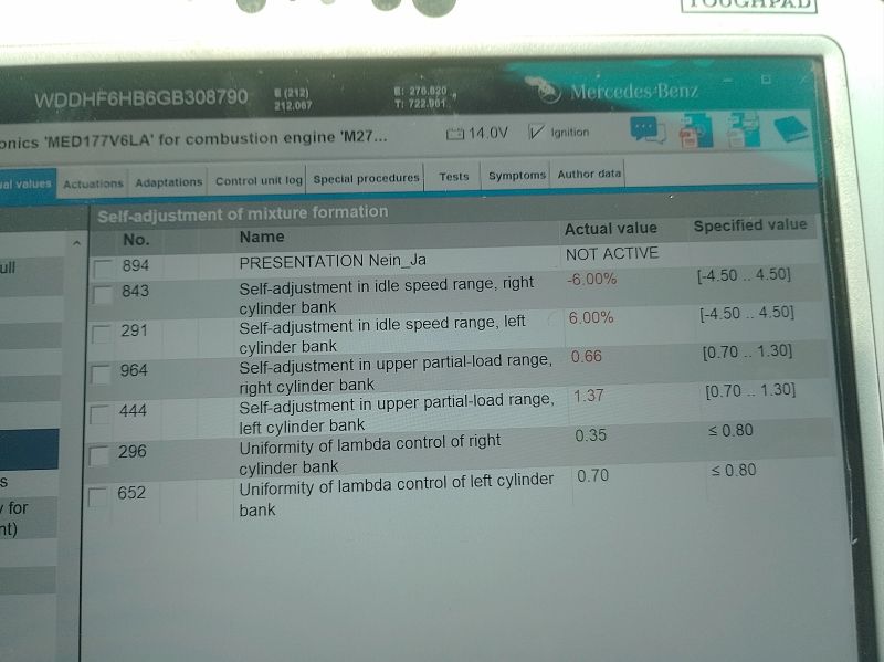 Toughpad Live Adaptation Data
