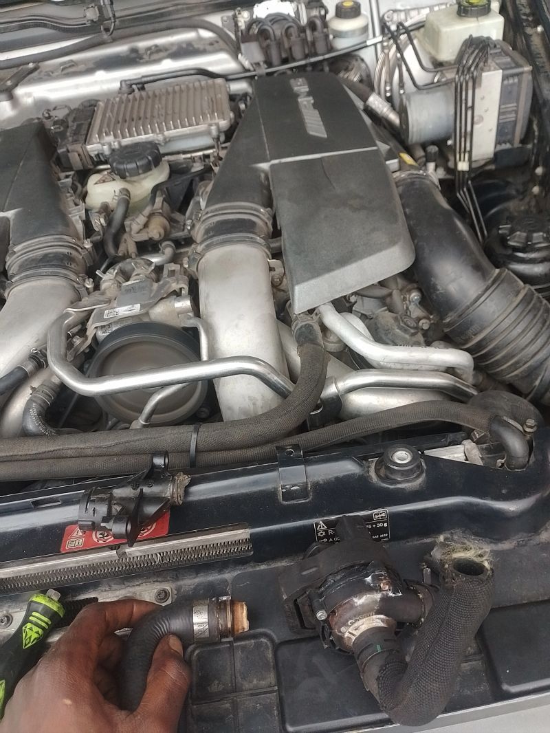 M157 Engine Bay & Decomposed Pipe