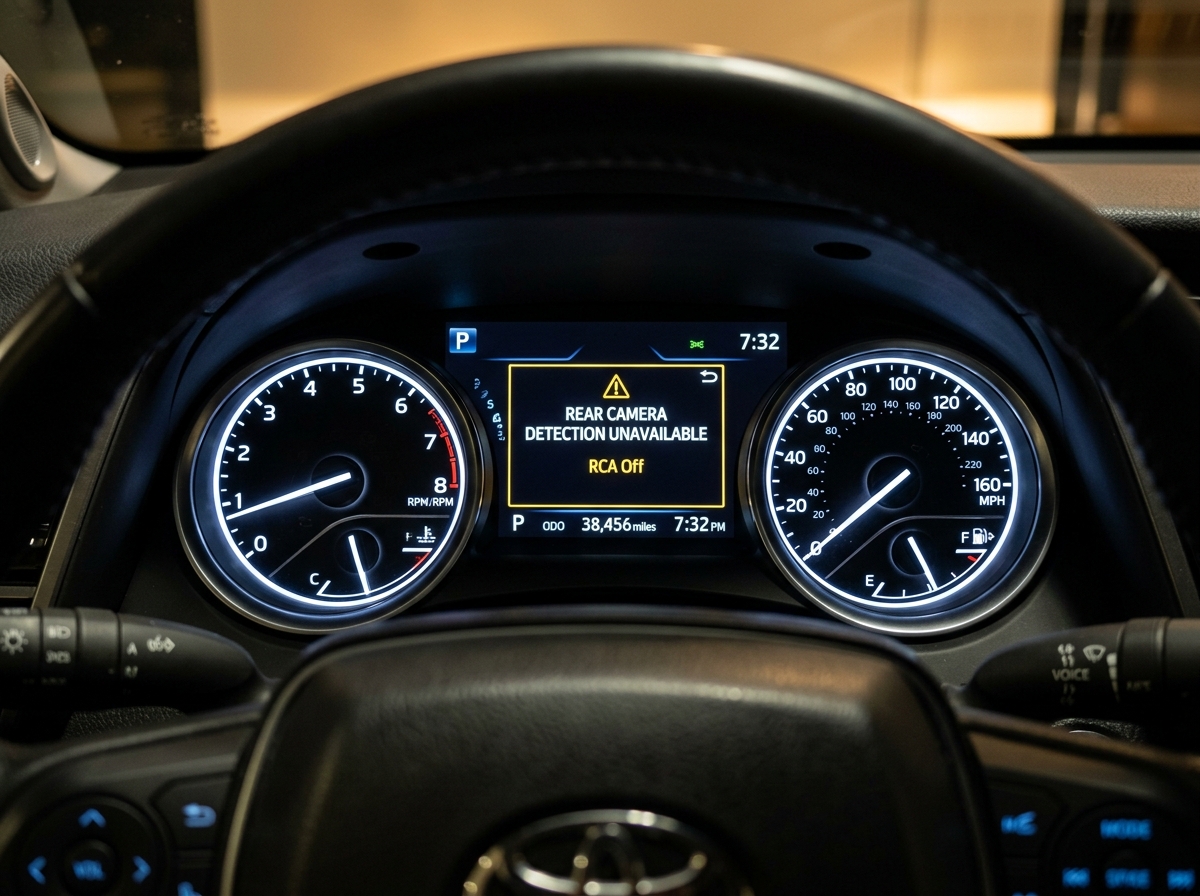 Camry Cluster Alert